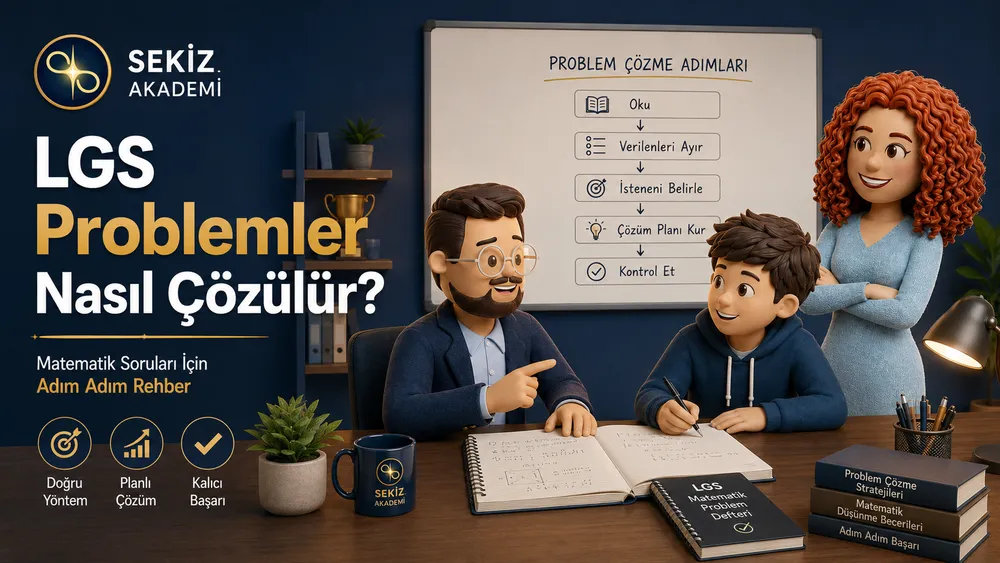 LGS Problemler Nasıl Çözülür? Matematik Soruları İçin Adım Adım Rehber