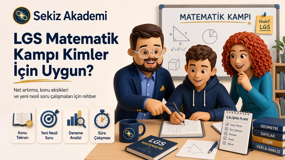 LGS Matematik Kampı Kimler İçin Uygun? Net Artırma ve Matematik Çözümleri Rehberi